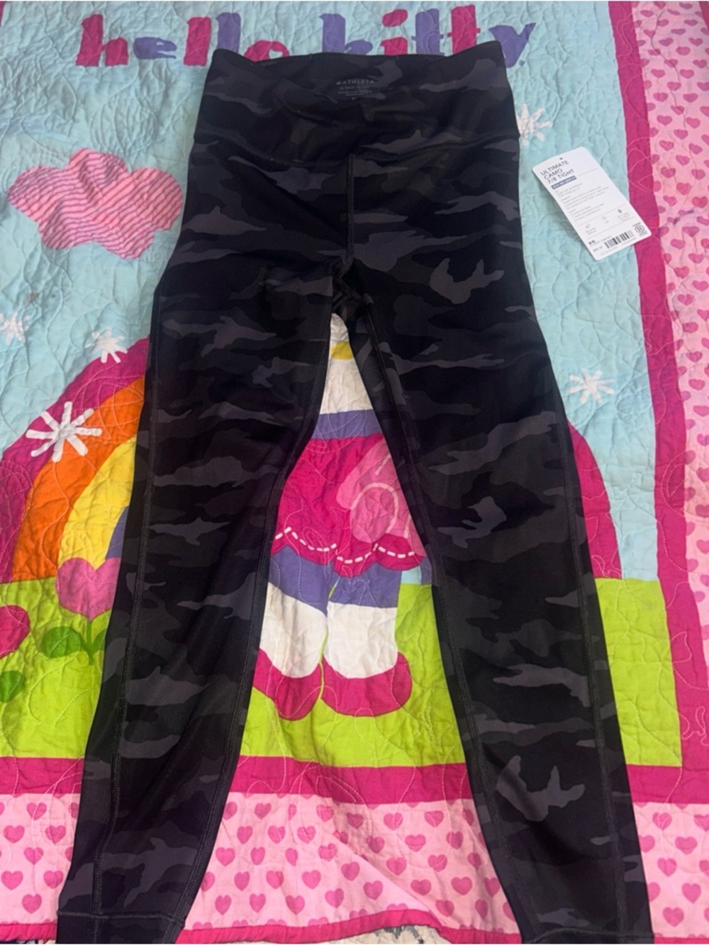 ultimate camo 7/8 tight athleta leggings